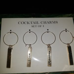 Wine glass charms